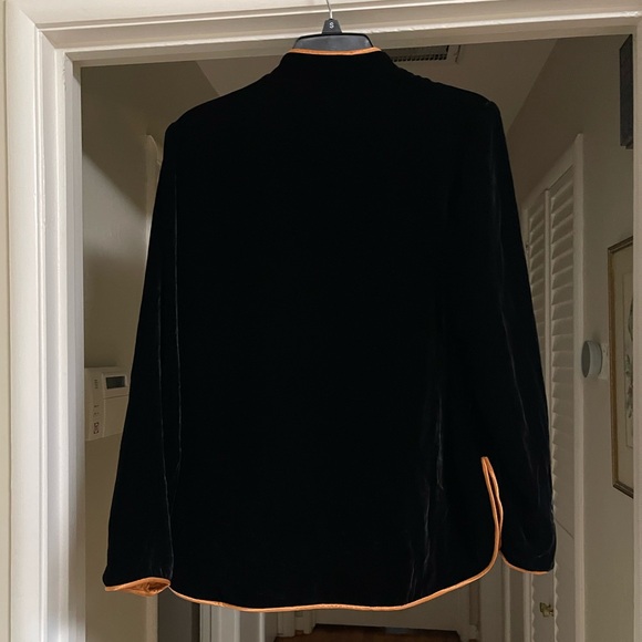 EUC Vintage Velvet and Silk Jacket - Picture 2 of 8
